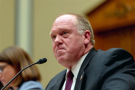 Former Ice Chief Thomas Homan Brings Abusive Behavior To Congress