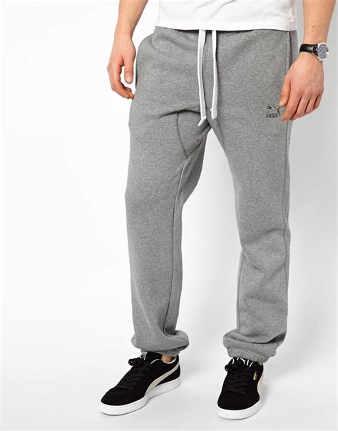 Lyst Puma Sweatpants In Gray For Men