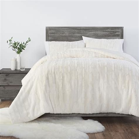 Ugg 13712 Alondra King 3 Piece Comforter Set Soft Cozy Bedding Faux Fur