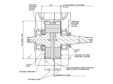 Polini Crankshaft Full Shoulders Vespa T Primavera Et