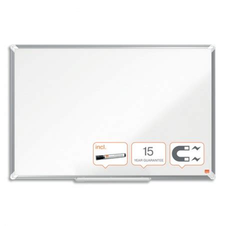 Nobo Tableau Blanc Acier Laqu Premium X Mm