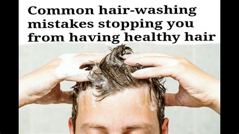 Common Hair Washing Mistakes Stopping You From Having Healthy Hair