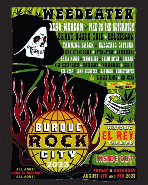 [News] Burque Rock City announces the full lineup for the 2023 edition