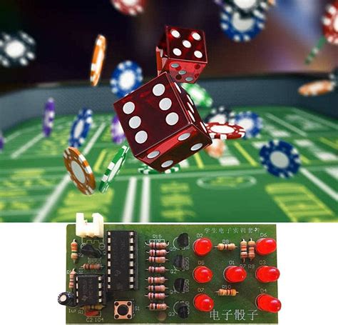 Electric Dice 4 5~5v Diy Led Dice Kit Ne555 Cd4017 Diy Set Working Temperature 20~60℃ Toptoy