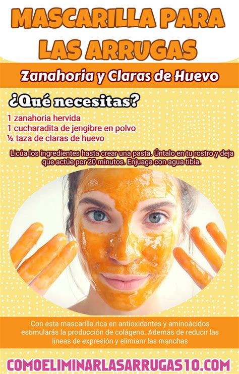 Bella Tips Mascarilla De Zanahoria Y Huevo Para Eliminar Las