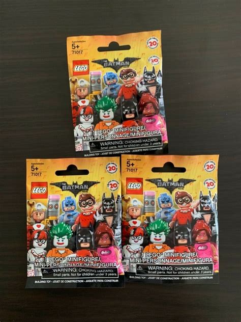 Lego Batman Movie Series Blind Bag Mini Figures 3 Pack 71017