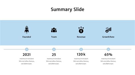 Best Summary Ppt Slide SlideKit