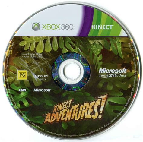 Kinect Adventures Cover Or Packaging Material MobyGames