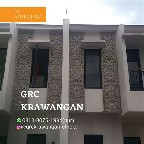 Dinding Ornamen GRC Adirahma On Instagram PUSAT GRC KRAWANGAN GRC