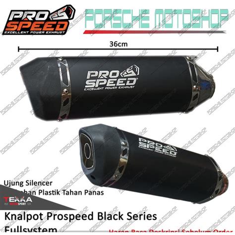 Jual Knalpot Prospeed Black Series Honda Vario Cc Fullsystem