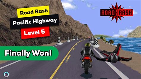 Won In Road Rash Pacific Highway Level 5 Edgerash Youtube