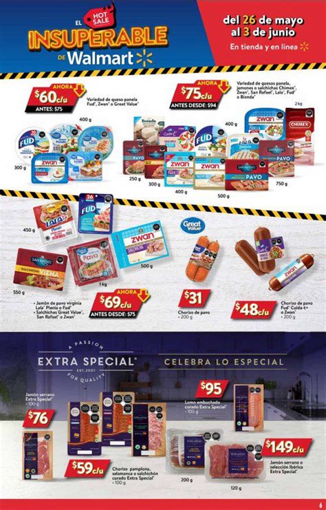 Folleto Walmart Hot Sale Ofertas En Abarrotes Al De Junio