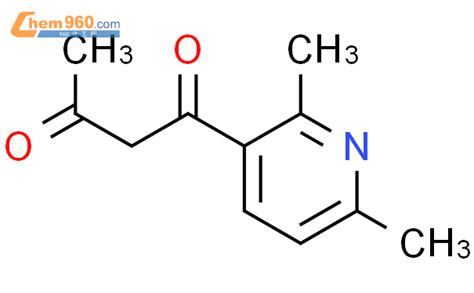 56704 24 6 1 3 Butanedione 1 2 6 dimethyl 3 pyridinyl 化学式结构式分子式