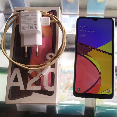 Jual Hp Samsung Galaxy A20s RAM 4GB 64GB Fullset Bekas Second Seken