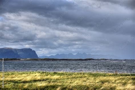 Norwegen Nordland Andenes Stave Andøya Vesterålen Insel Küste