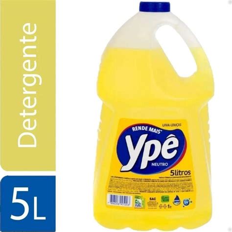 Detergente L Quido Neutro Gal O Litros Yp Ype Detergente