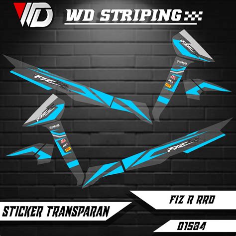 Jual 01584 Sticker Striping Transparan Sepda Motor Fiz R Shopee Indonesia