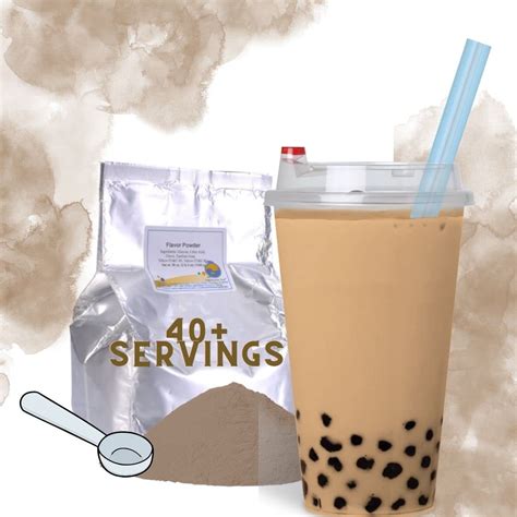 Buy BUBBLE TEA SUPPLY 40 45 Drinks Of Boba Powder Variety For Tapioca