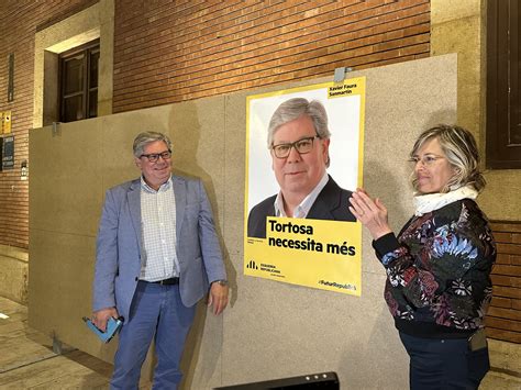 El L Der D Esquerra Tortosa Xavier Faura Deixa La Pol Tica Municipal