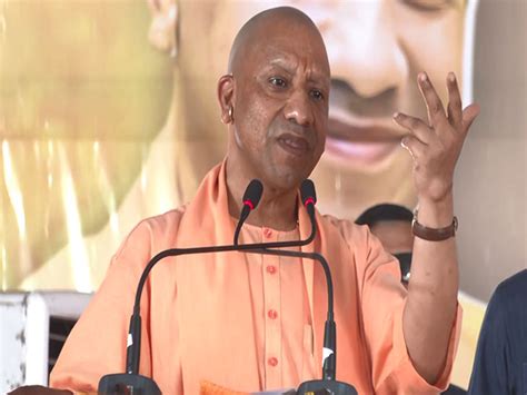 Up Cm Yogi Holds Public Meeting In Bijnor In Support Of Bjp Candidate