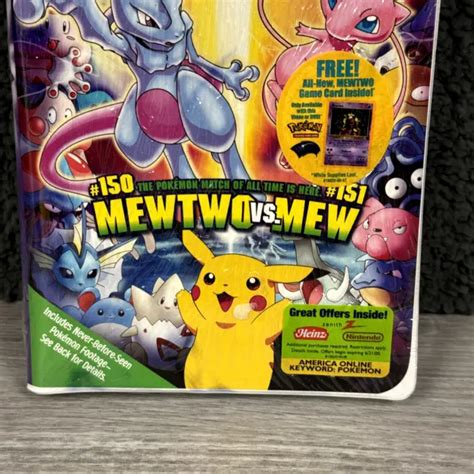 Pokemon The First Movie Vhs Mewtwo Vs Mew Black Star Promo Card Factory