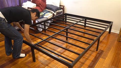 Noah Group Megatron Metal Bed Frame Assembly And Review Queen Size