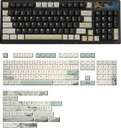 Amazon Yunzii Yz Gasket Mechanical Key Hot Swappable Keyboard Milk Switch Black