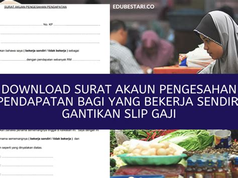 Surat Pengesahan Pendapatan Kwsp