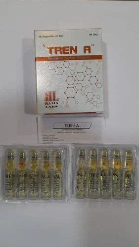 Ampoule 100mg Tren A 100 Trenbolone Acetate Packaging Type Box