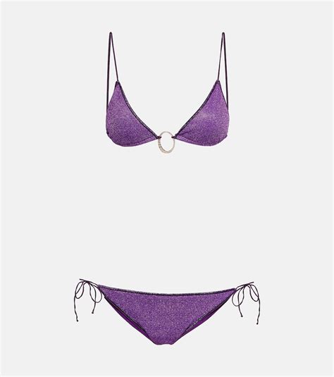 Lumière bikini set in purple Oseree Mytheresa