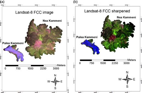 A False Color Composite Fcc Rgb And B