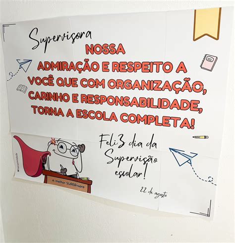 Dia Da Supervisora - Dia da Supervisão escolar - Hora Atividade Recursos pedagógicos ...
