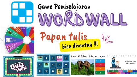 Tutorial Cara Menggunakan Wordwall Game Pembelajaran Interaktif Dan