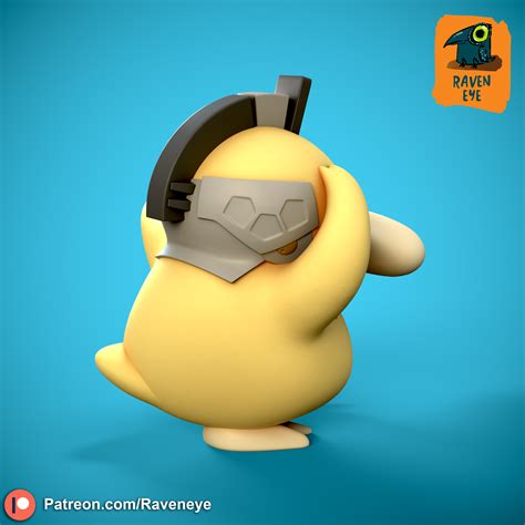 Stl File Luden Psyduck Rubber Luden Psyduck Pack D Printable Model