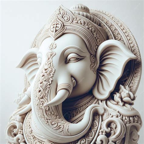 Premium Photo Lord Ganesh Head Image Background