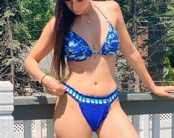 Handmade Crochet Bikini Kalina Swimsuit Etsy