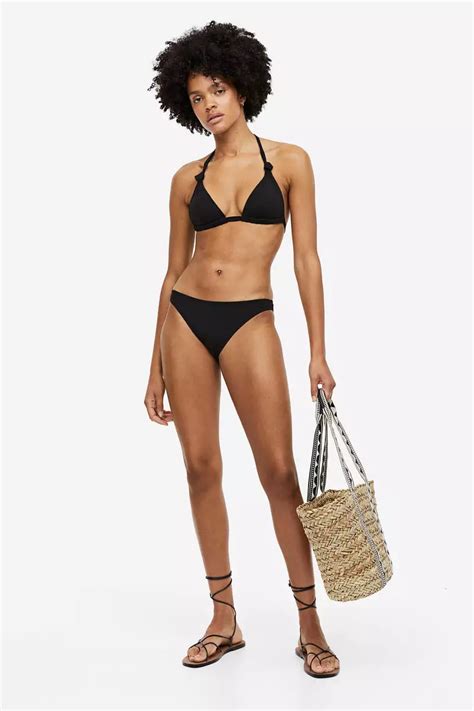 Buy H M Push Up Triangle Bikini Top Online ZALORA Malaysia