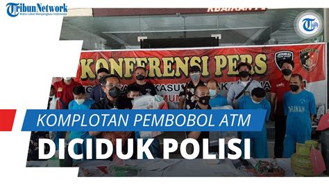 Komplotan Pembobol Atm Di Minimarket Semarang Diciduk Polisi Gondol