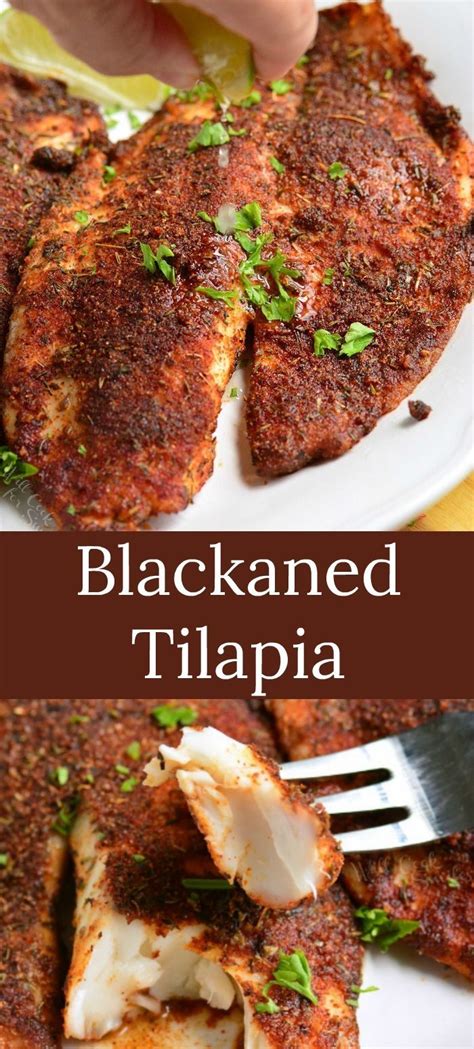 Blackened Tilapia Recipe Thats Done In Only 20 Minutes And Tastes