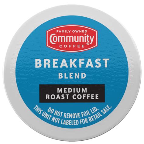 Breakfast Blend Coffee Pods - 80 count | Community Coffee