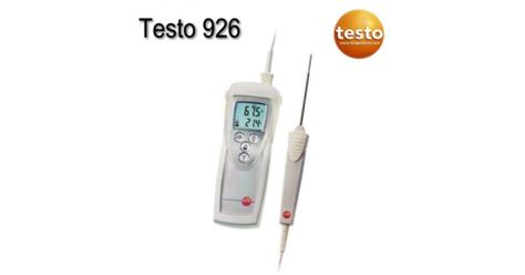 Testo Thermometer With Penetration Probe Testo Set Testo