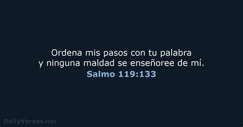 Salmo 119 133 Versículo de la Biblia RVR95 DailyVerses net