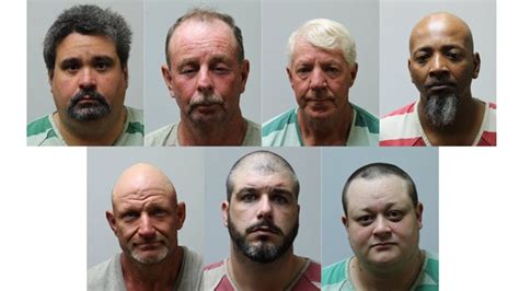 Seven Sex Offenders Arrested After Countywide Compliance Check