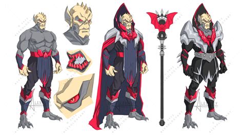 Alex Kadilion Unofficial MotU Revolution Hordak Concept Art