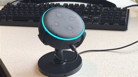 Echo Dot 3rd Gen Table Holder Adjustable Stand Bujeki Youtube