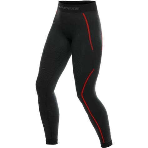 Pantalon Thermique Thermo Ls Lady Dainese Noir Rouge Moto Axxe Fr