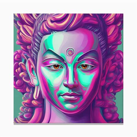 Buddha 1 Canvas Print By Balram Giri Fy