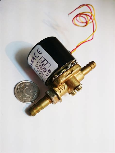 12V DC Normally Closed Gas Solenoid Valve With 2p