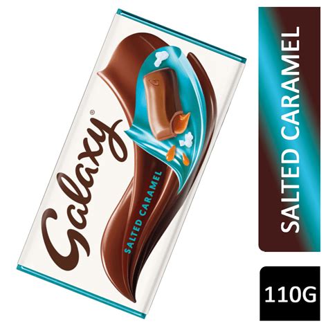 Galaxy Chocolate Bar Salted Caramel 135g Ops