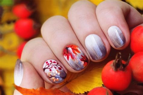 Nail art feuille d automne les meilleures idées à copier